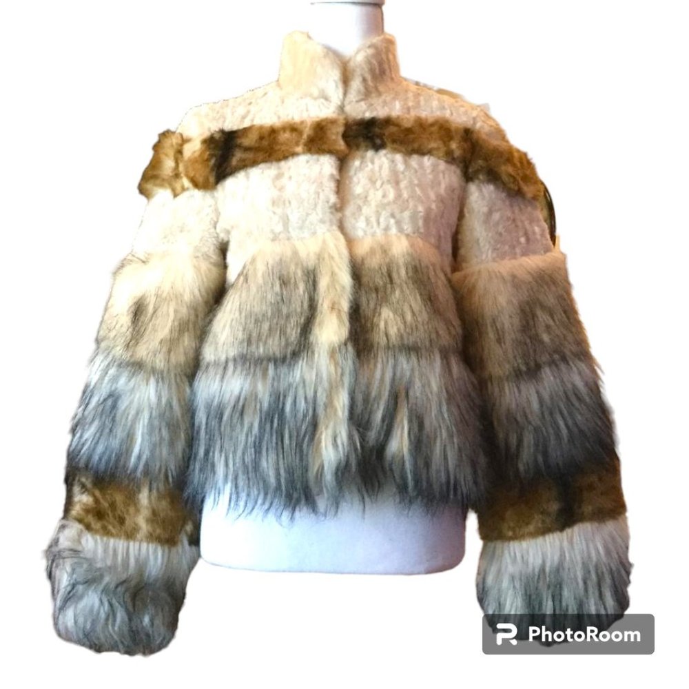 bebe Women's Faux Fur Jacket